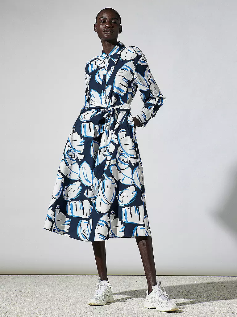 LUISA CERANO | Hemdblusenkleid  | blau