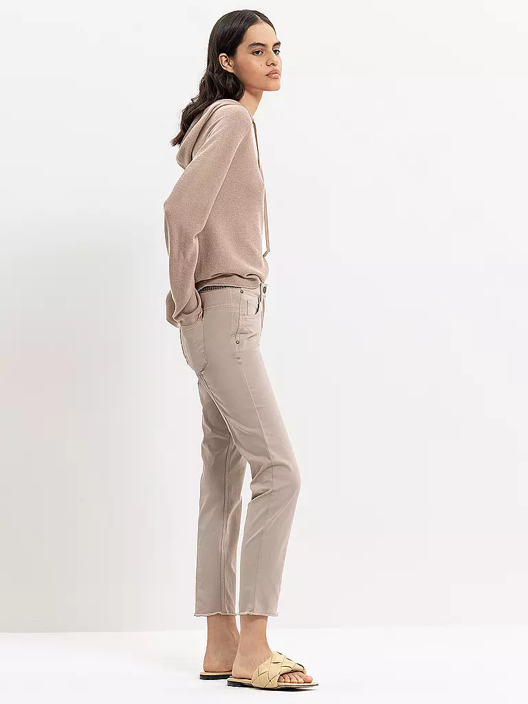 LUISA CERANO | Hose Skinny Fit 7/8 | beige