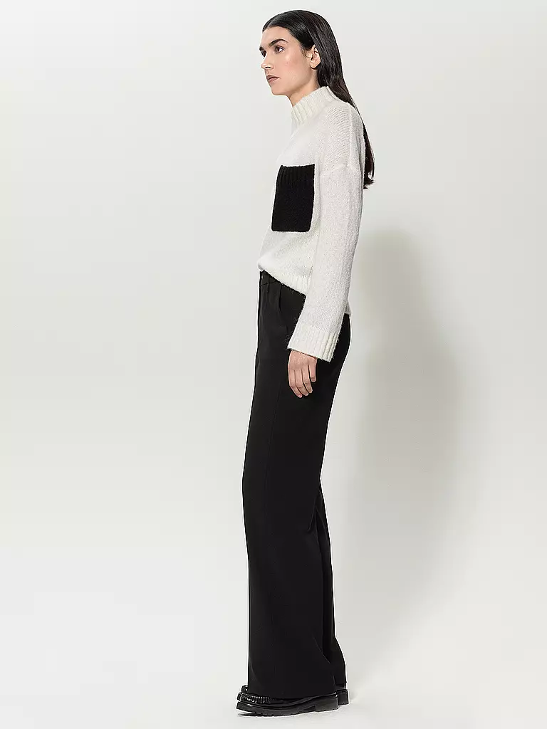 LUISA CERANO | Hose Wide Leg | schwarz