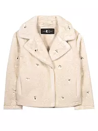 LUISA CERANO | Jacke in Felloptik | beige