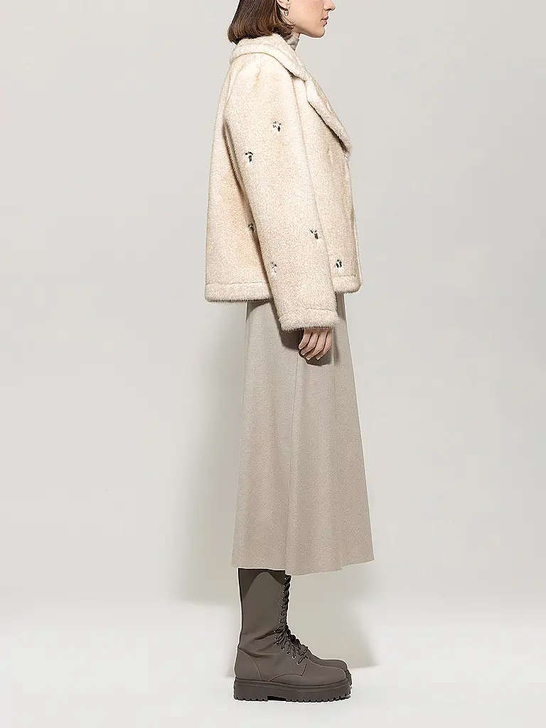 LUISA CERANO | Jacke in Felloptik | 