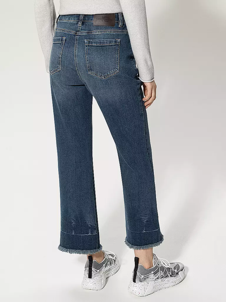 LUISA CERANO | Jeans Flared Fit 7/8  | blau