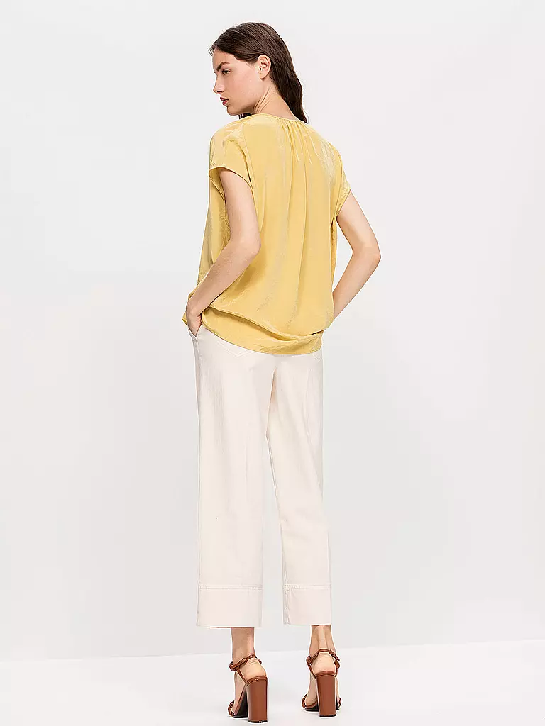 LUISA CERANO | Jeans Relaxed Fit 7/8 | beige
