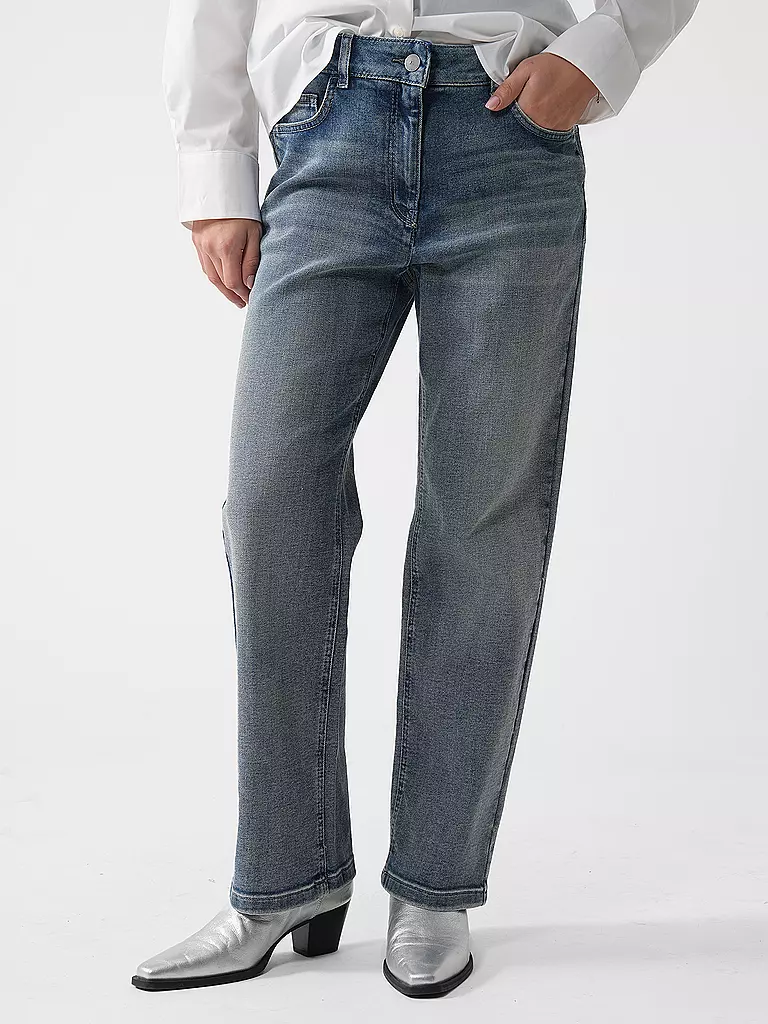 LUISA CERANO | Jeans Straight Fit | blau