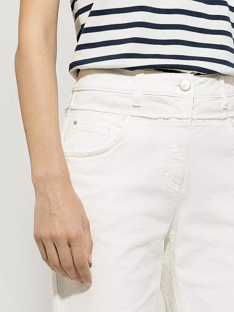 LUISA CERANO | Jeans Straight Fit | creme