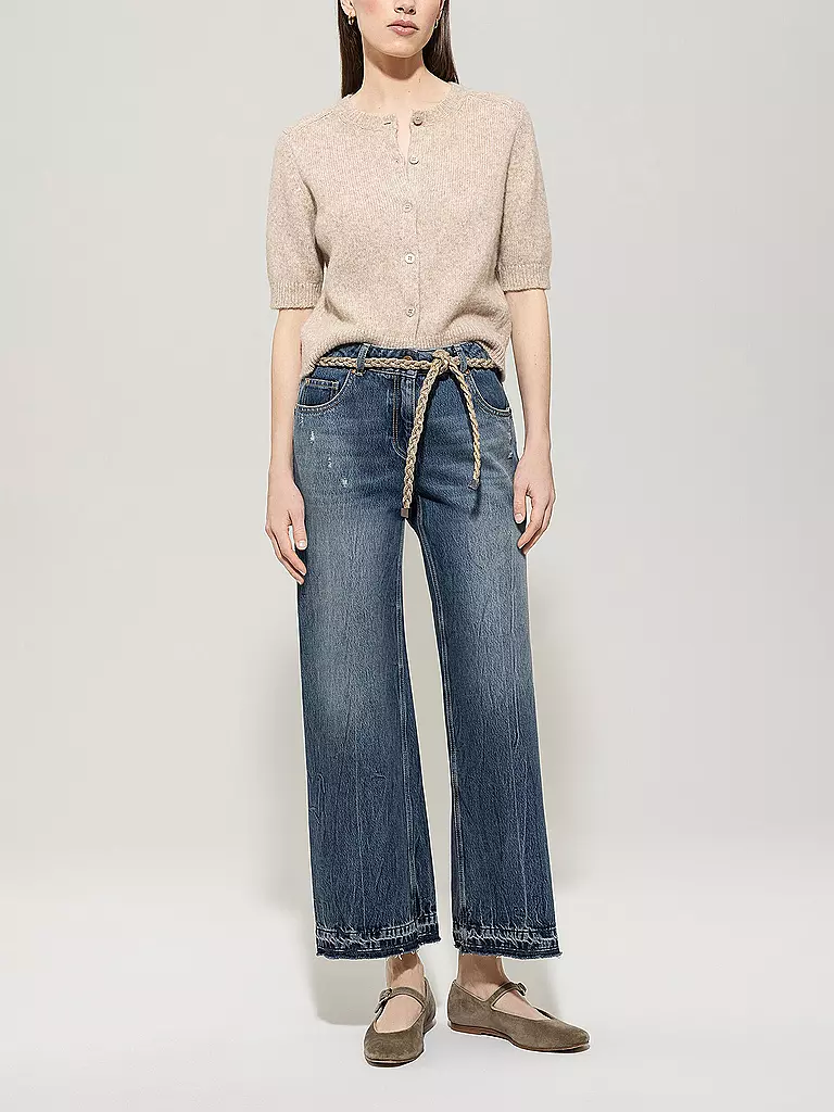LUISA CERANO | Jeans Wide Leg  | blau