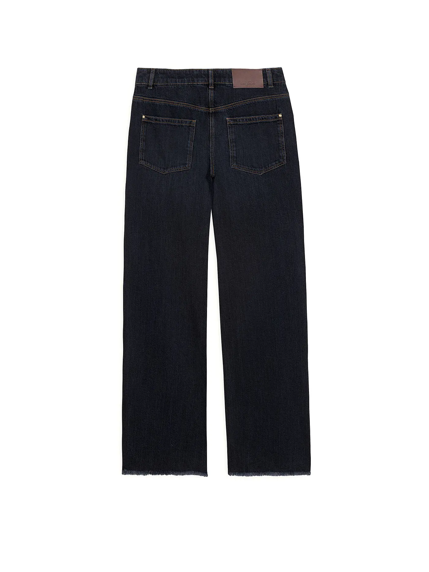 LUISA CERANO | Jeans Wide Leg  | schwarz