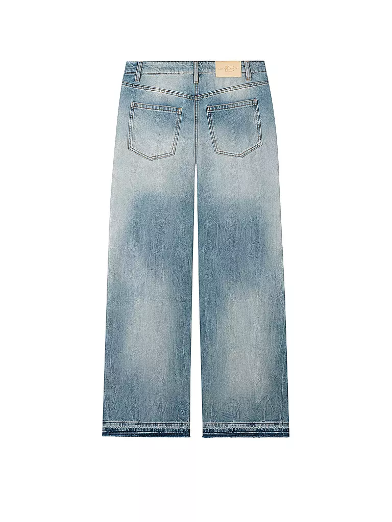 LUISA CERANO | Jeans Wide Leg | blau