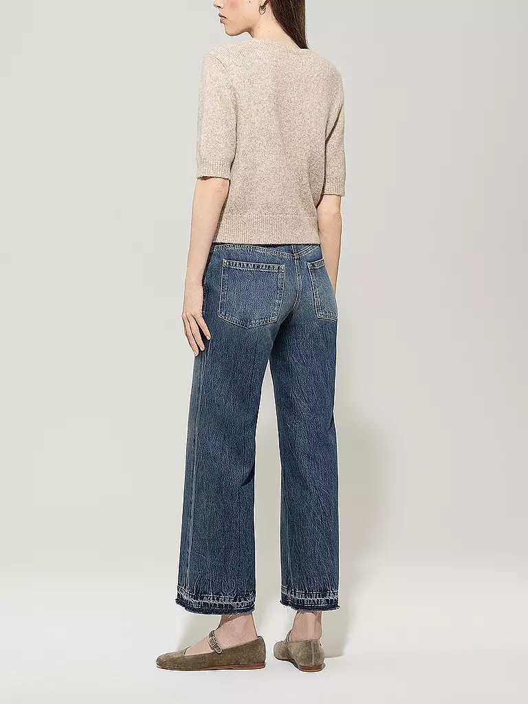 LUISA CERANO | Jeans Wide Leg | blau