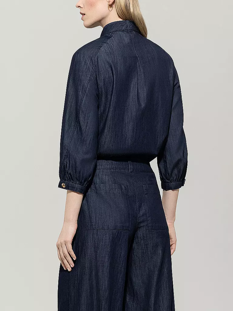 LUISA CERANO | Jeansbluse  | blau