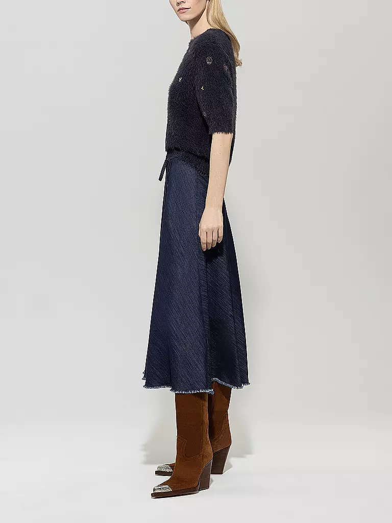 LUISA CERANO | Jeansrock | blau