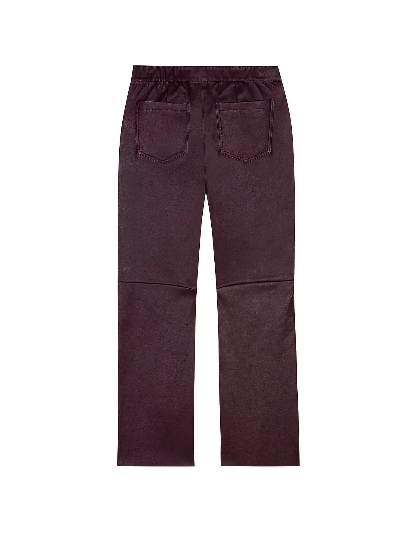 LUISA CERANO | Lederhose  | dunkelrot