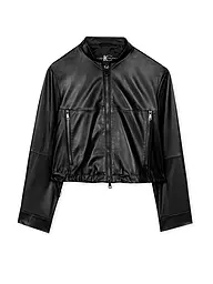 LUISA CERANO | Lederjacke  | schwarz
