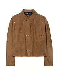 LUISA CERANO | Lederjacke  | braun