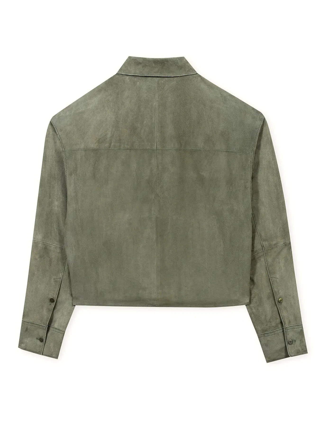 LUISA CERANO | Lederjacke | petrol