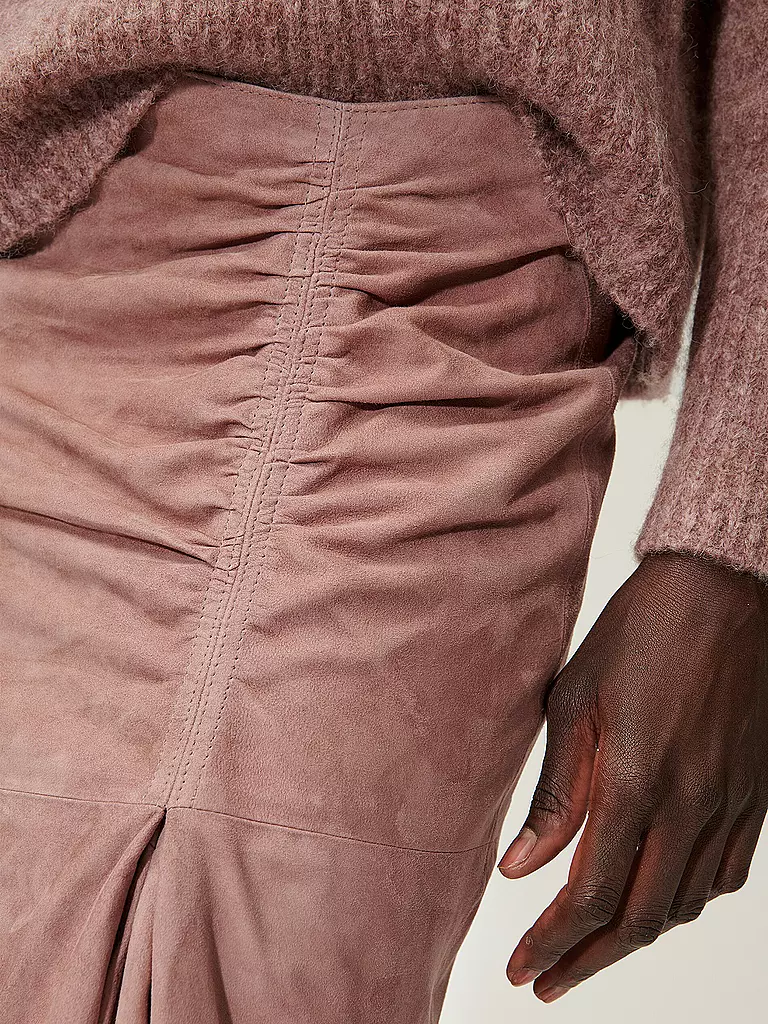 LUISA CERANO | Lederrock | rosa