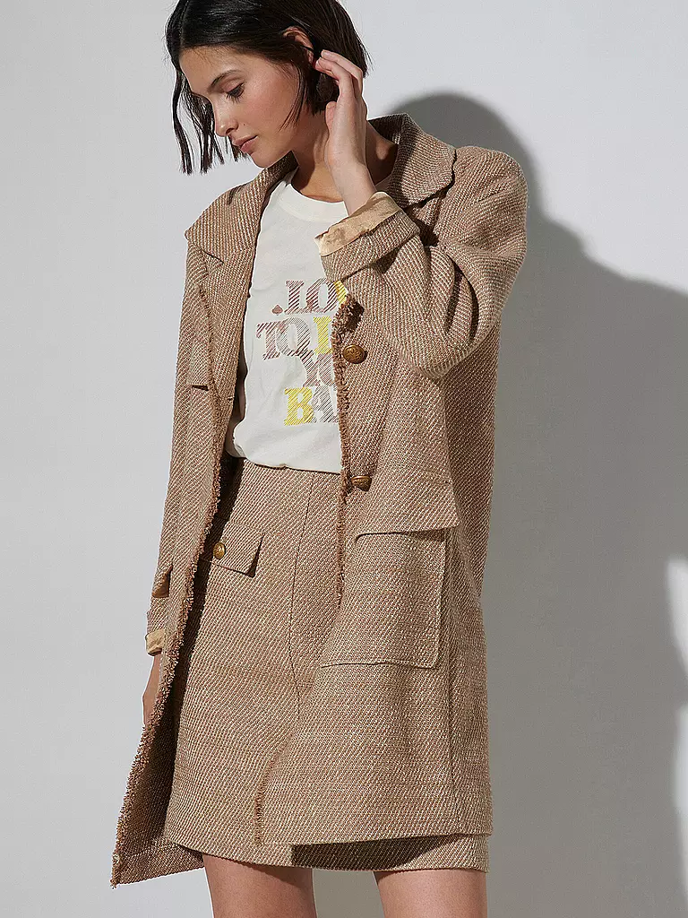 LUISA CERANO | Mantel | beige