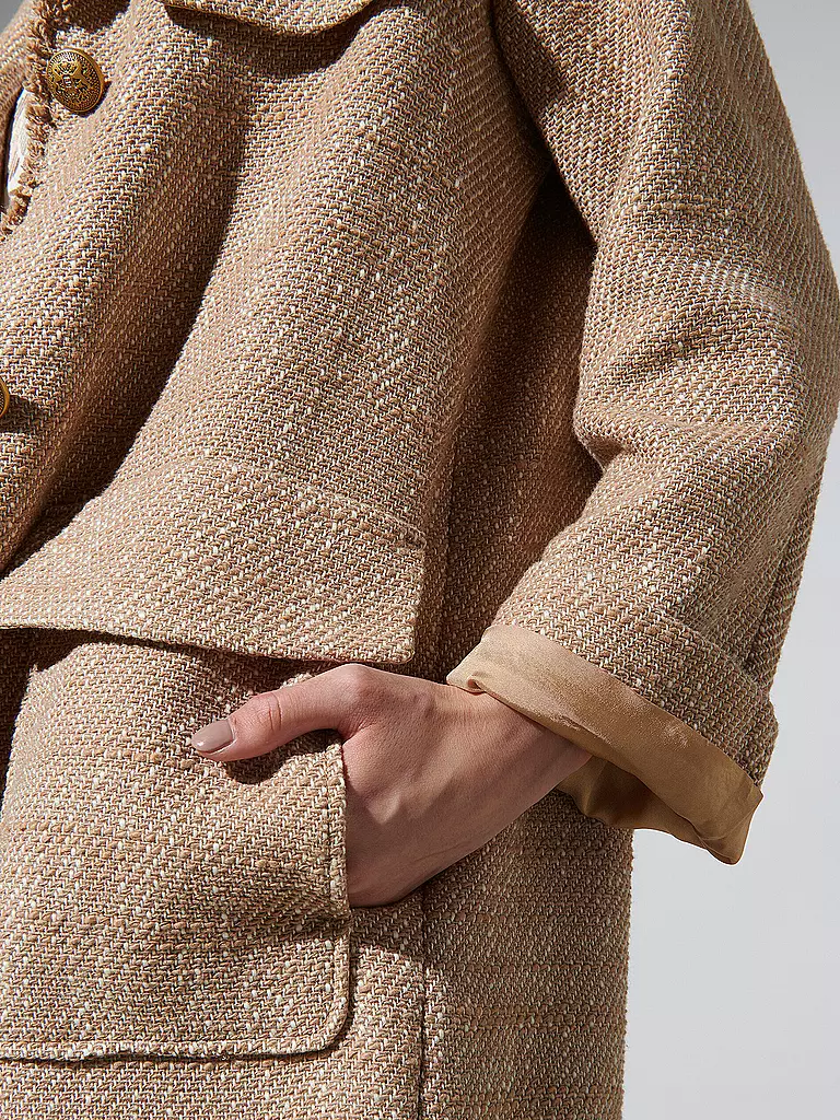 LUISA CERANO | Mantel | beige