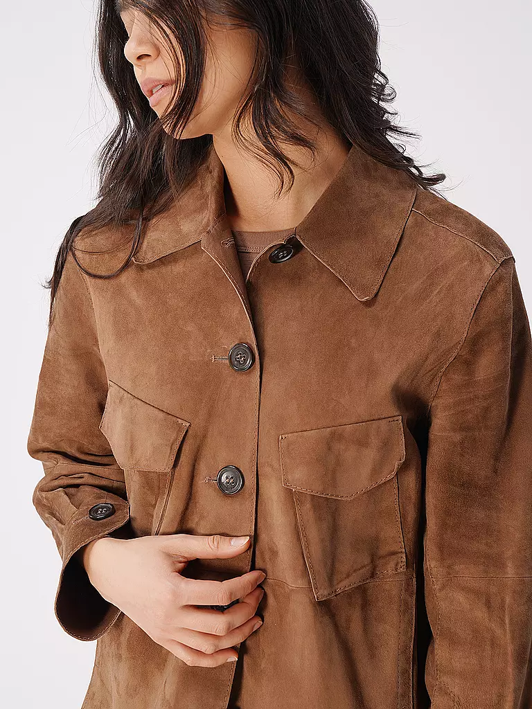 LUISA CERANO | Overshirt | braun