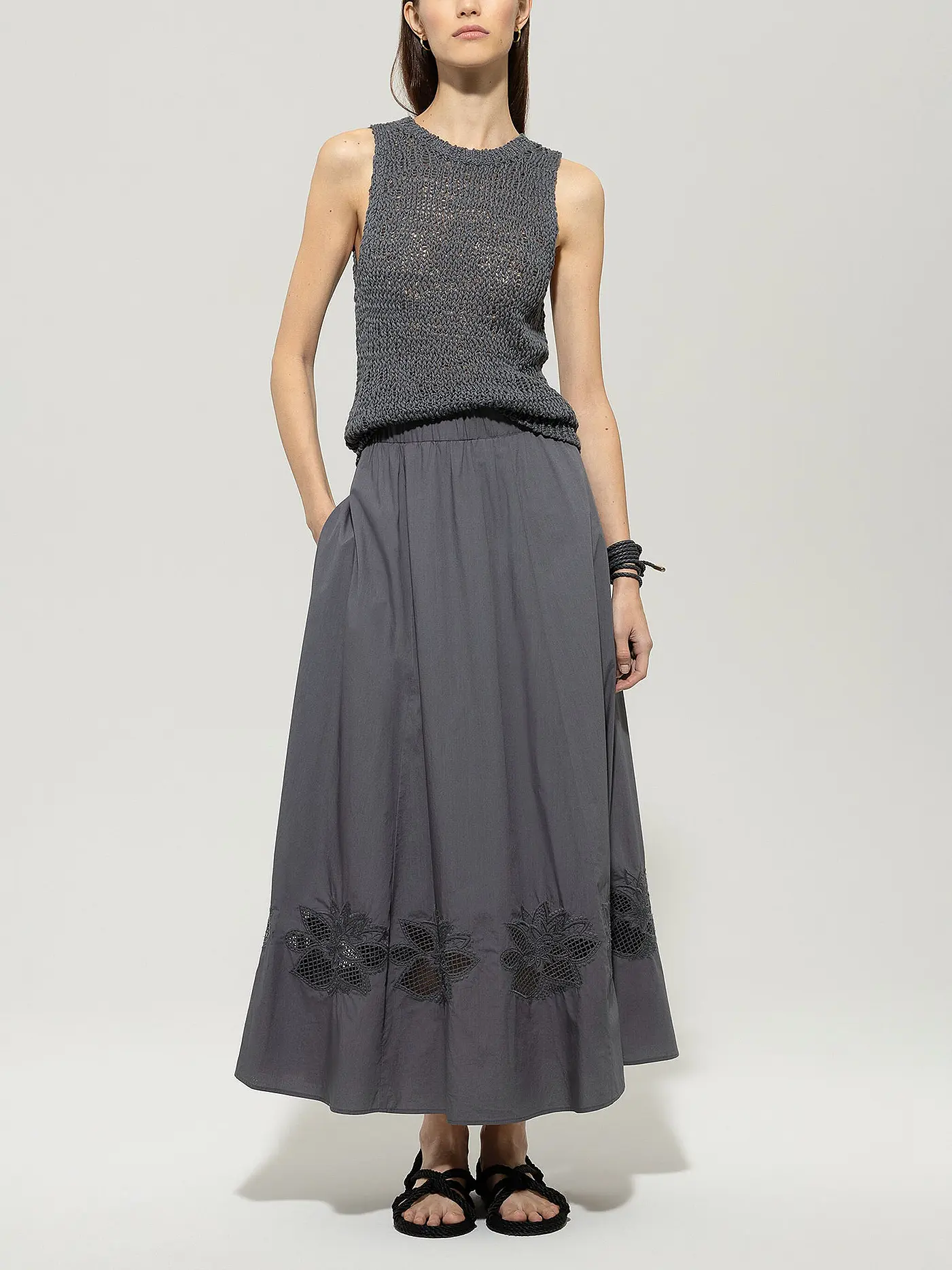 LUISA CERANO | Pullunder  | grau