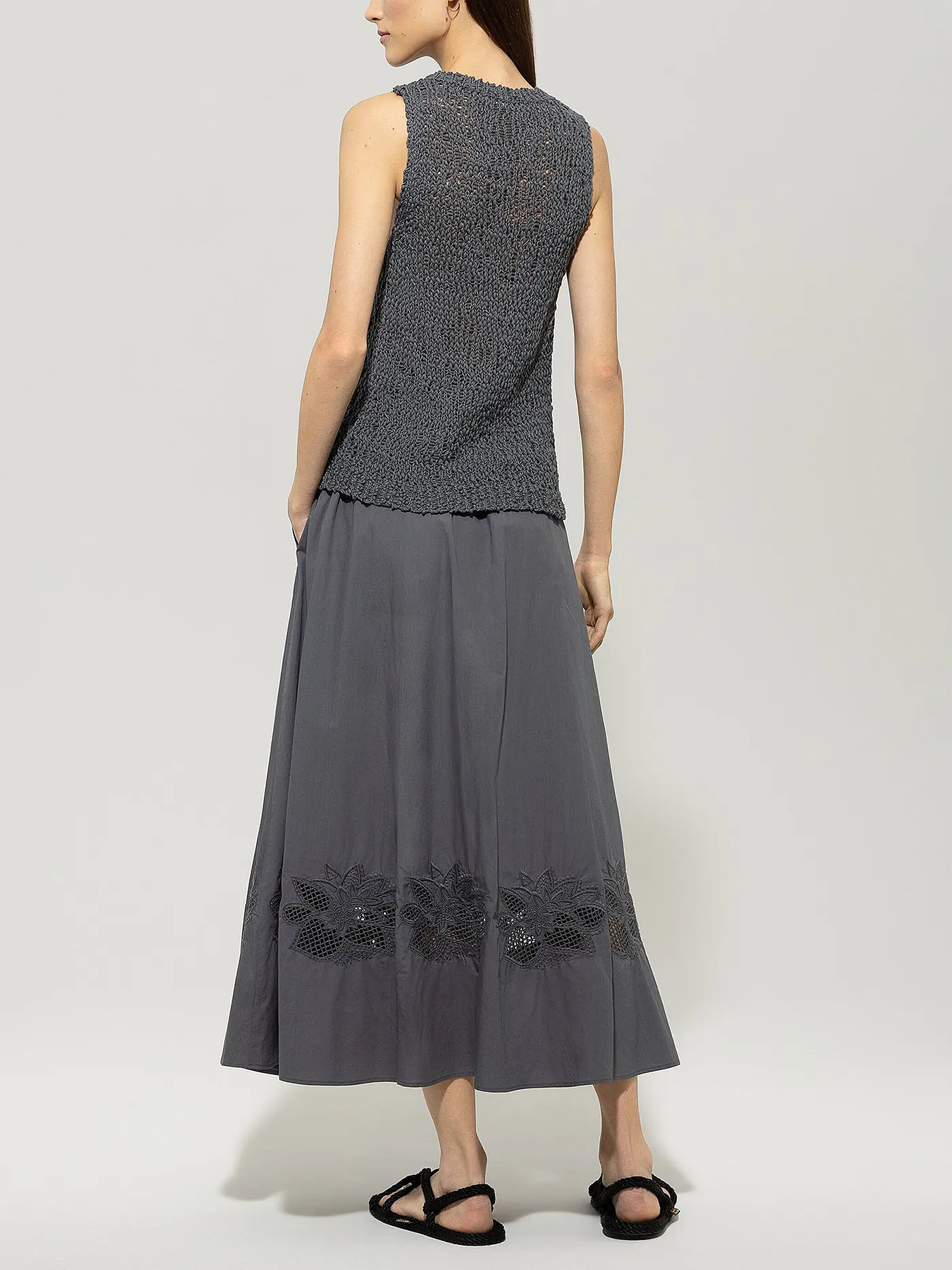 LUISA CERANO | Pullunder  | grau