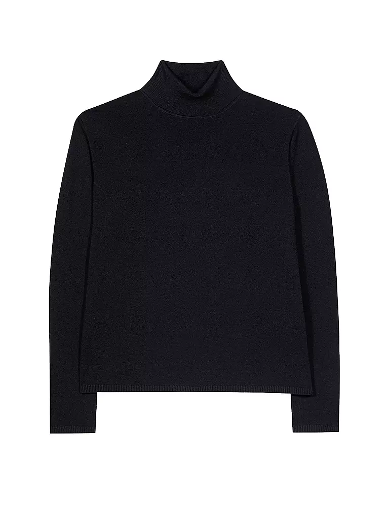 LUISA CERANO | Rollkragenpullover  | schwarz