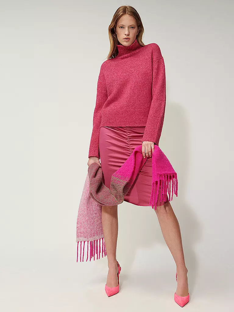 LUISA CERANO | Rollkragenpullover  | pink