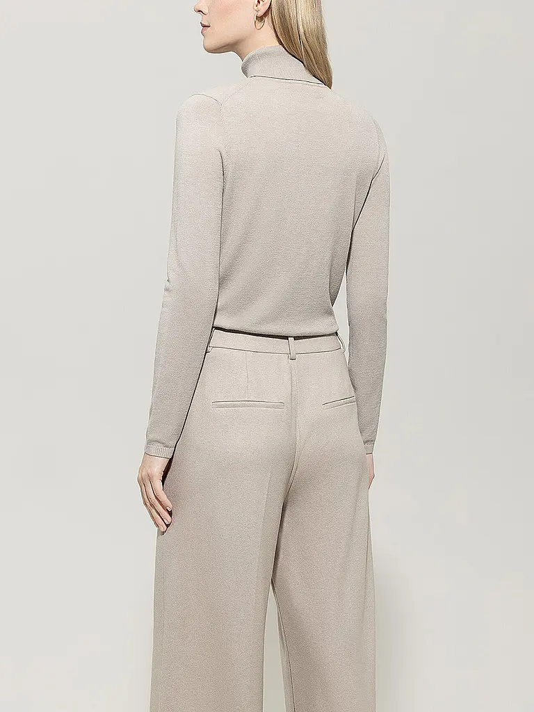 LUISA CERANO | Rollkragenpullover  | beige