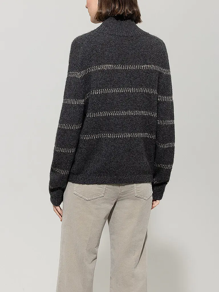 LUISA CERANO | Rollkragenpullover  | grau