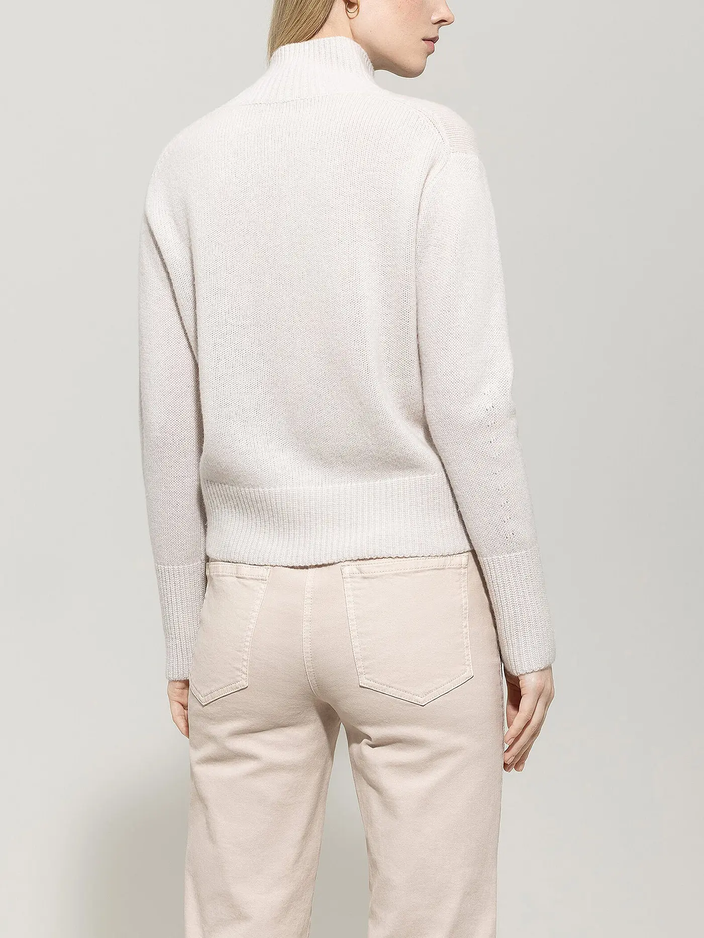 LUISA CERANO | Rollkragenpullover  | creme
