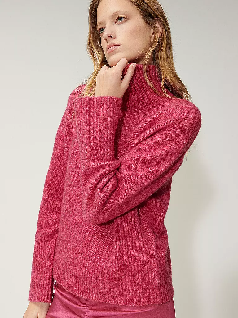 LUISA CERANO | Rollkragenpullover | pink