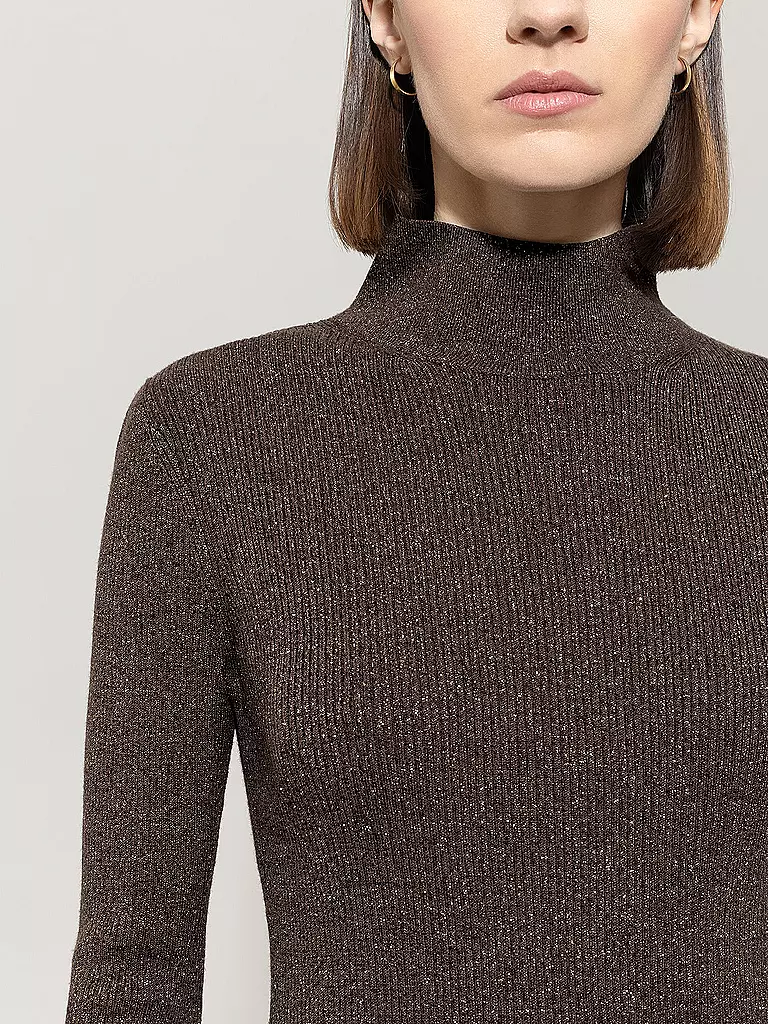 LUISA CERANO | Rollkragenpullover | braun