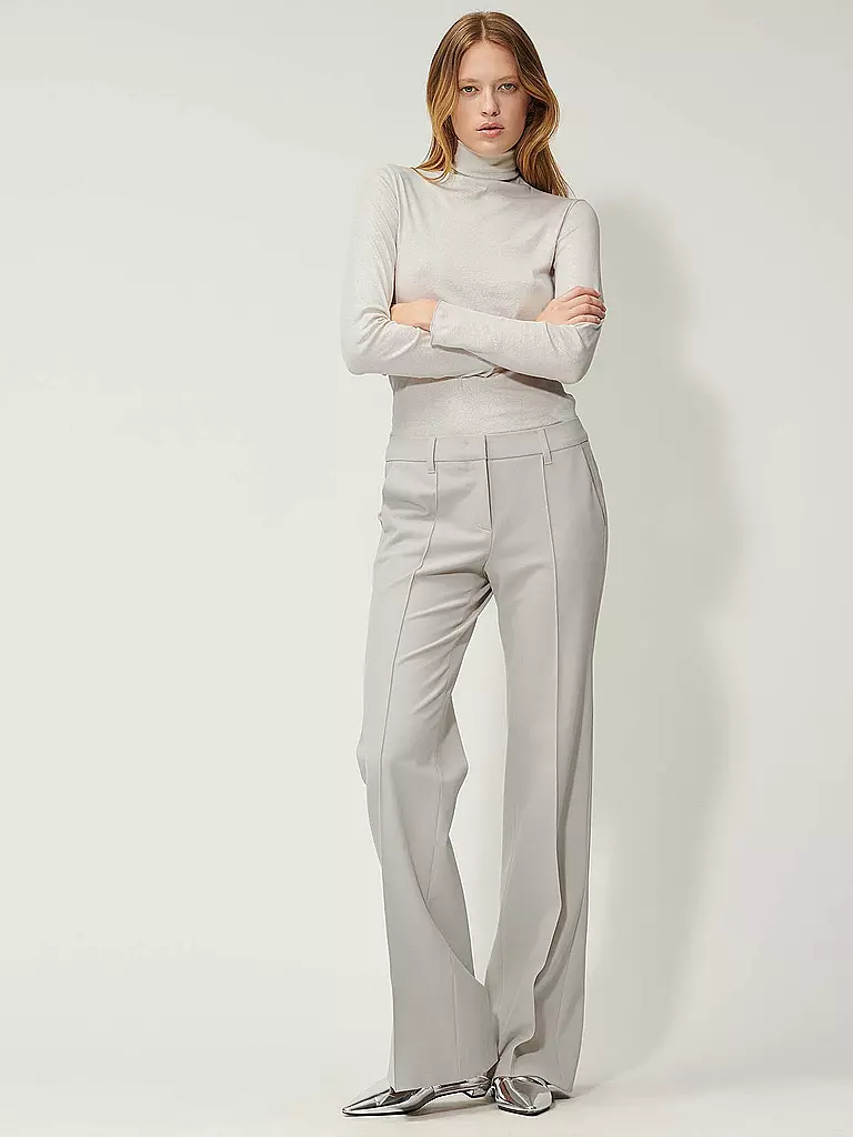 LUISA CERANO | Rollkragenshirt  | beige