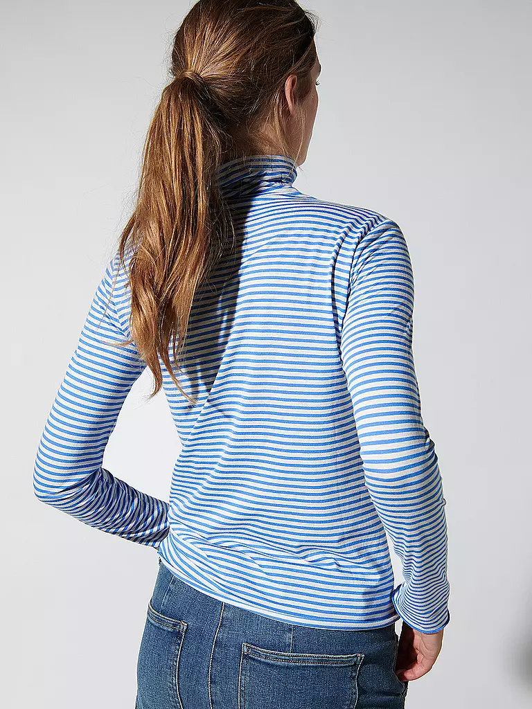 LUISA CERANO | Rollkragenshirt | blau