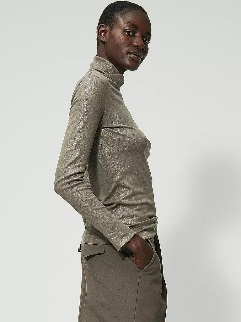 LUISA CERANO | Rollkragenshirt | beige