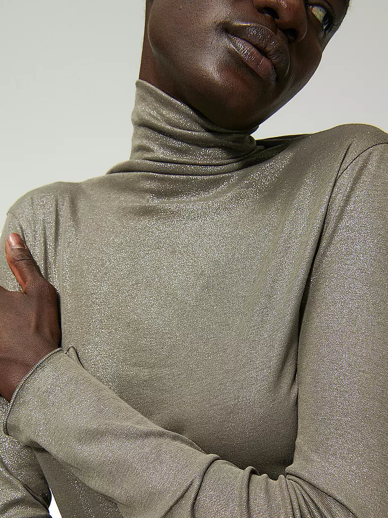 LUISA CERANO | Rollkragenshirt | beige