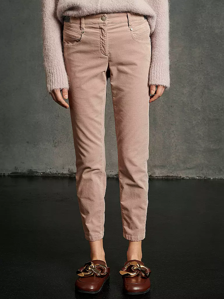 LUISA CERANO | Samthose Slim Fit | rosa