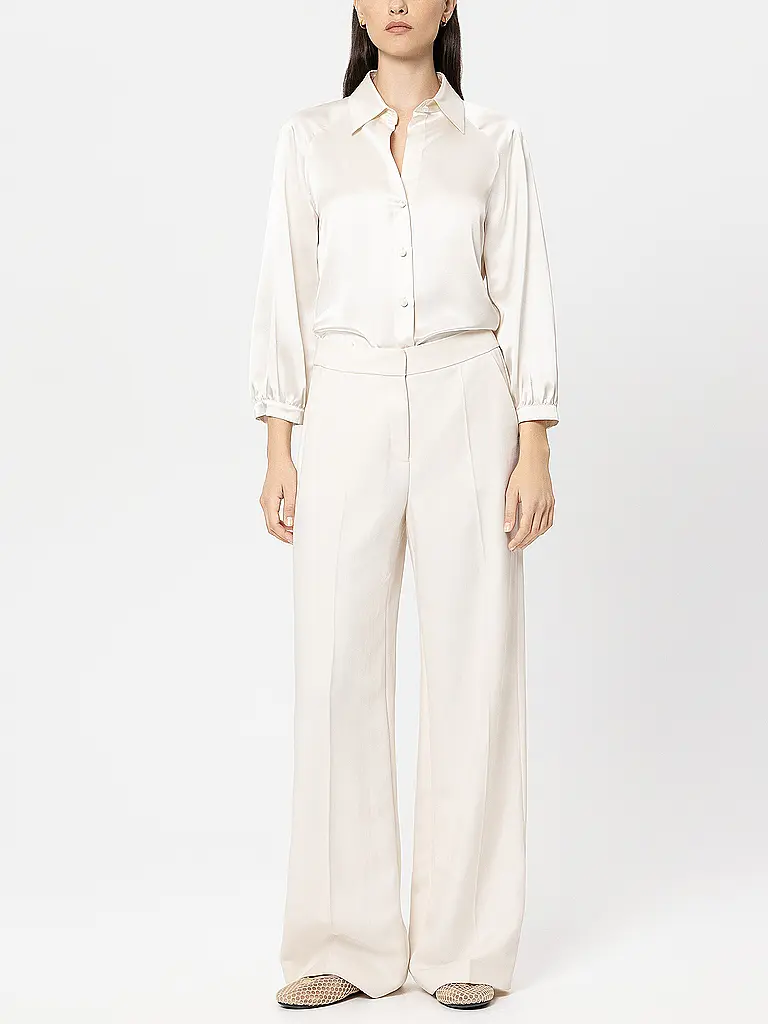 LUISA CERANO | Seidenbluse  | Creme