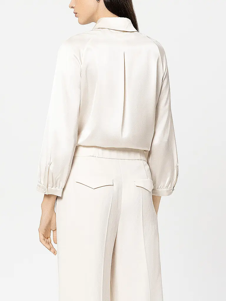 LUISA CERANO | Seidenbluse  | Creme