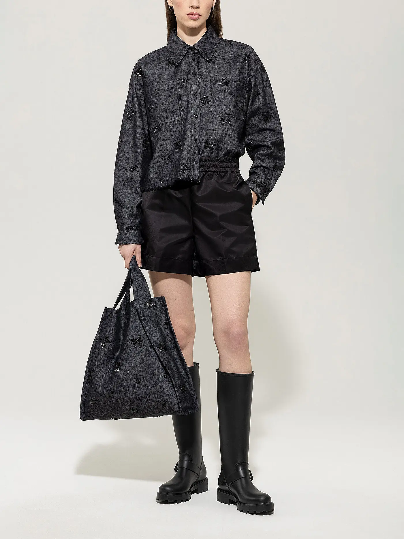 LUISA CERANO | Shorts  | schwarz