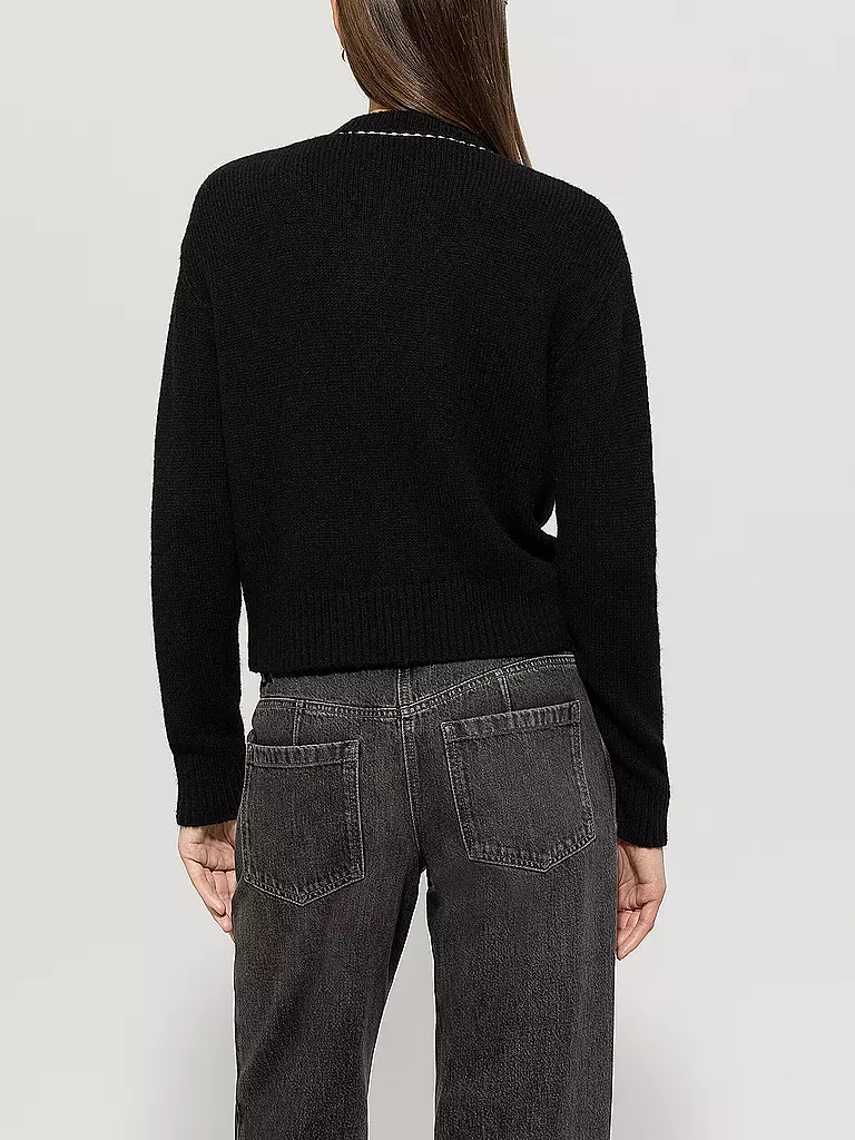 LUISA CERANO | Strickjacke  | schwarz