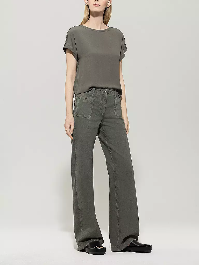 LUISA CERANO | T-Shirt  | olive