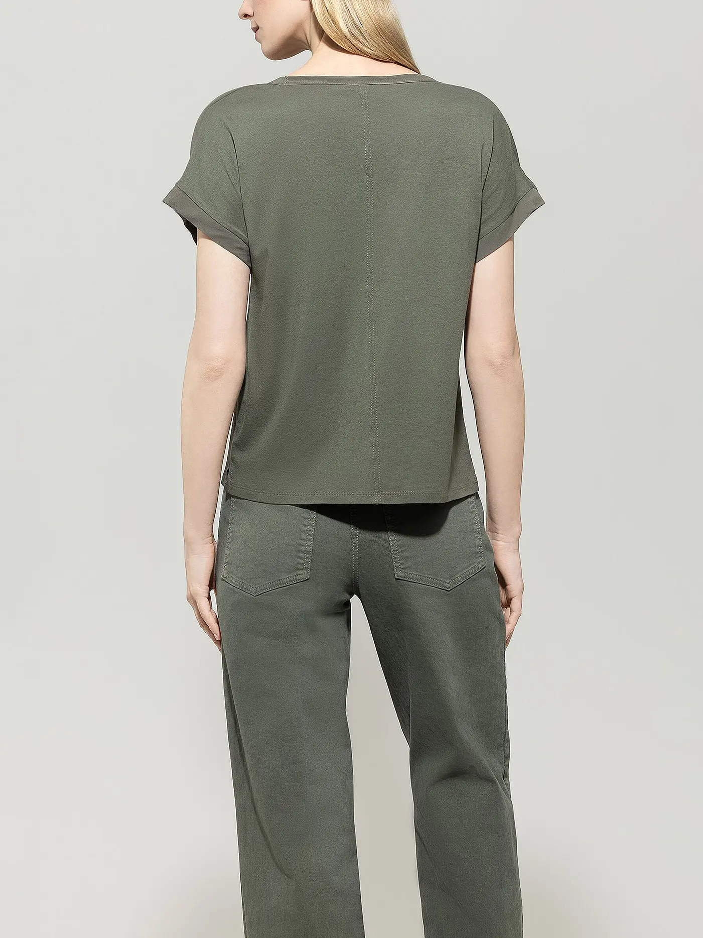 LUISA CERANO | T-Shirt  | olive