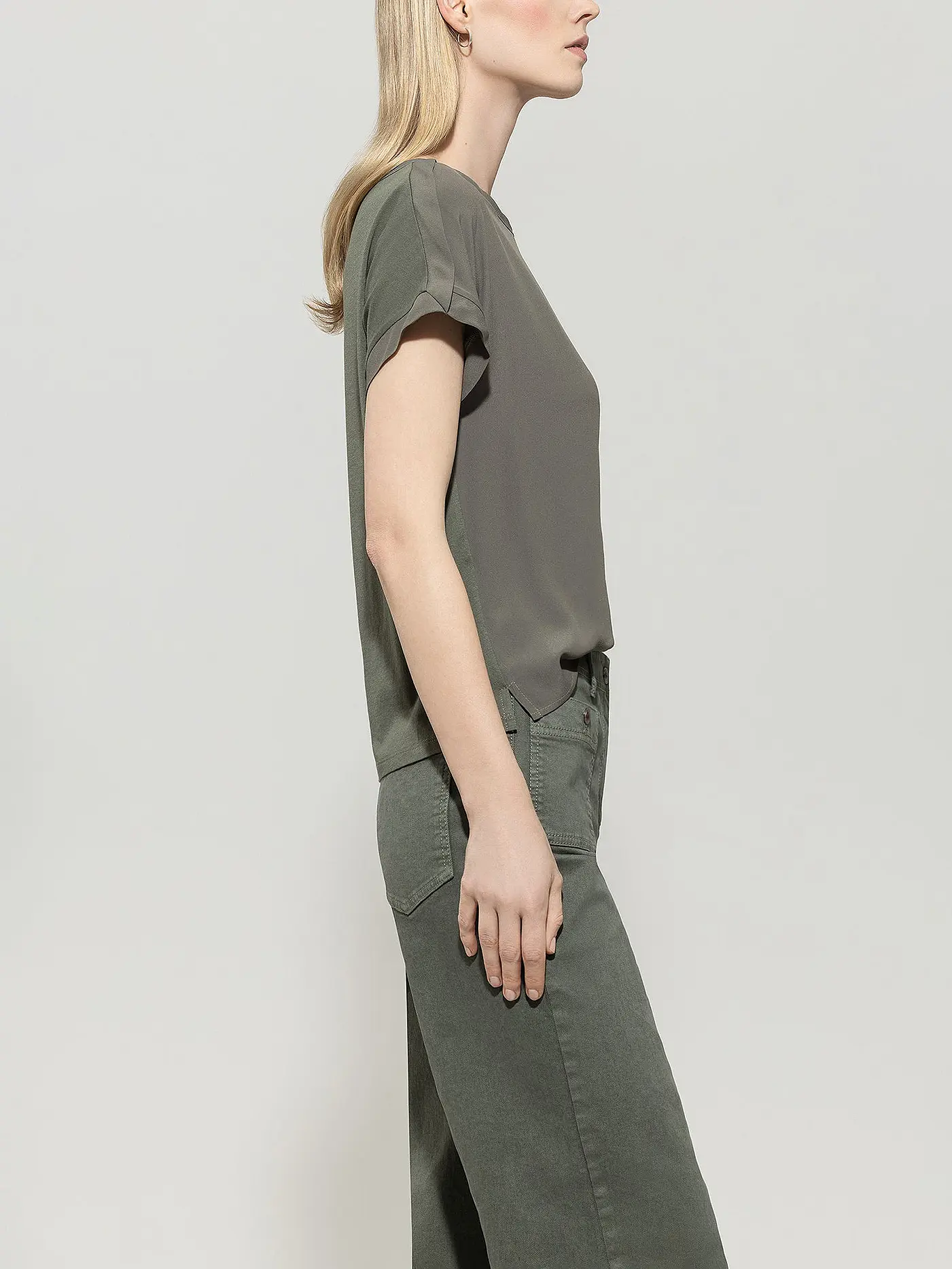 LUISA CERANO | T-Shirt  | olive