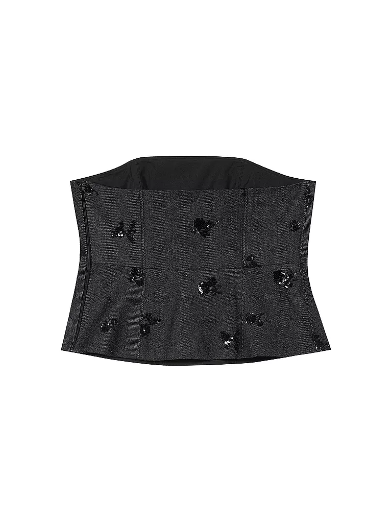 LUISA CERANO | Top - Corsage  | dunkelblau