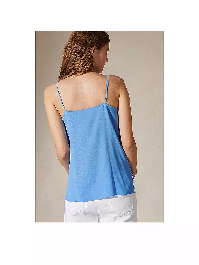 LUISA CERANO | Top | blau