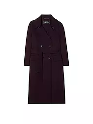 LUISA CERANO | Trenchcoat | dunkelrot