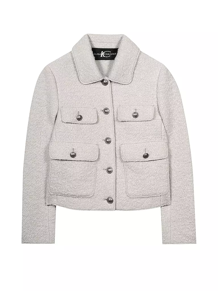 LUISA CERANO | Wolljacke | beige