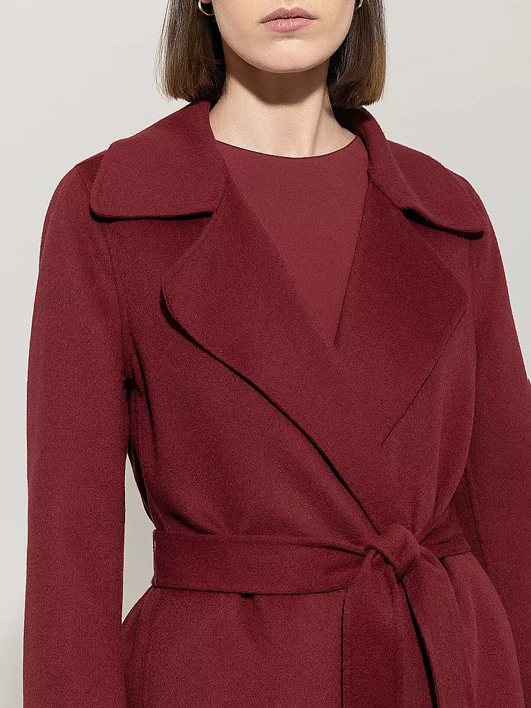 LUISA CERANO | Wollmantel | rot