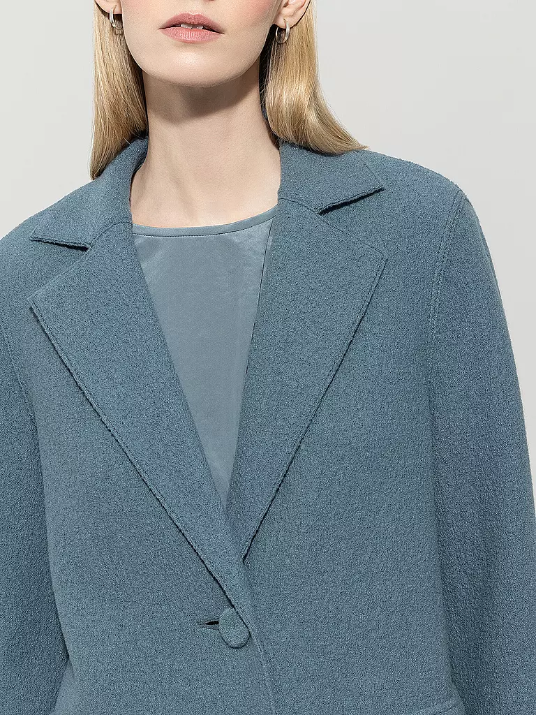 LUISA CERANO | Wollmantel | blau